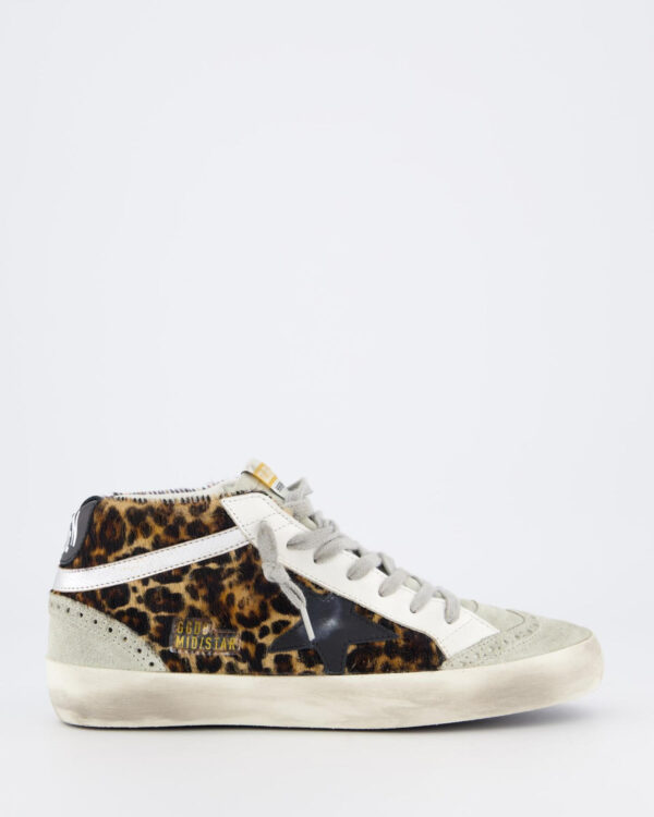 Women’s Mid Star Horsy Sneaker Beige