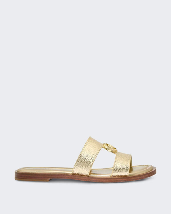 Women’s Sandaal met bandjes in lichtgoud Metallic Gold