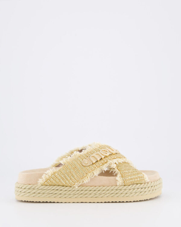Women’s Criss-Cross Rope Sandal Raffia