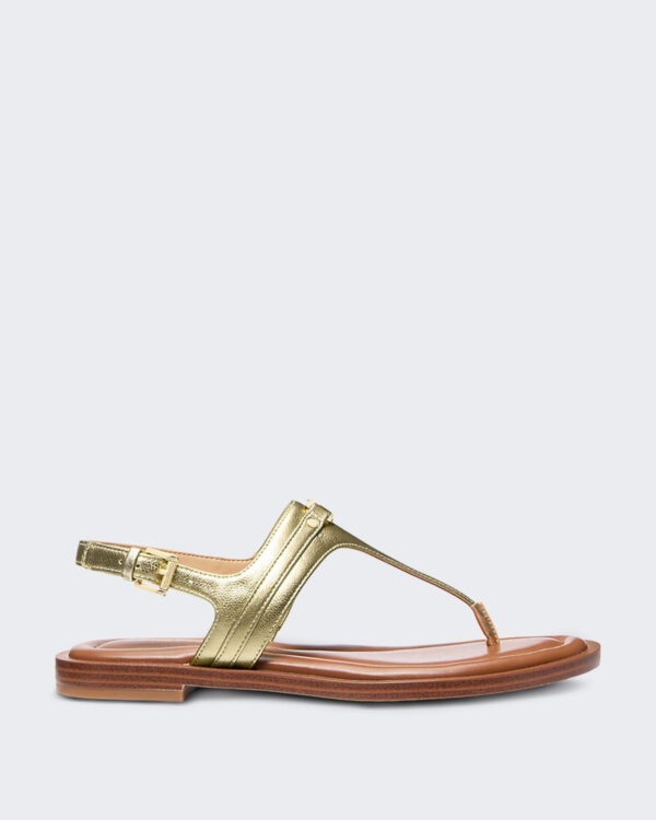 Women’s Sneaker met metallic gouden afwerking Metallic Gold