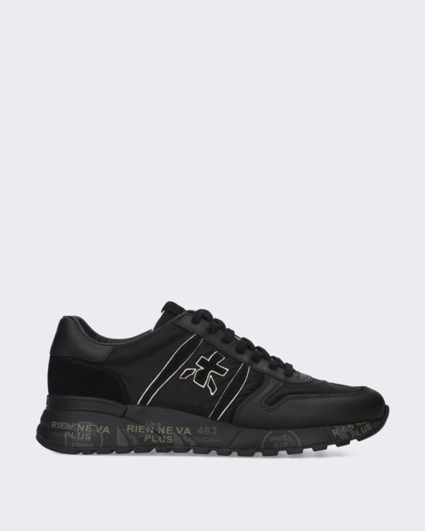 Men’s Lander sneaker in zwart