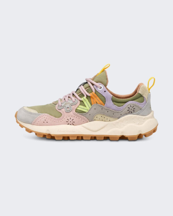 Flower Mountain Women’s Yamano 3 Sneaker Beige/Green