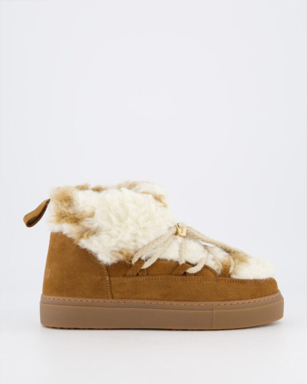 Women’s Teddy Low Boot Ecru Brown
