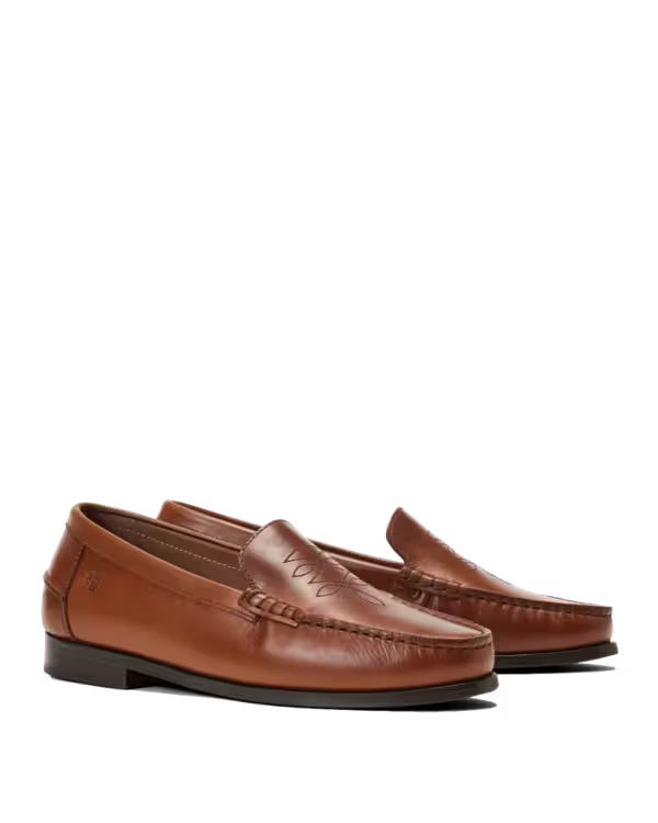 Ranch Loafer — Tan Pull-Up Leather
