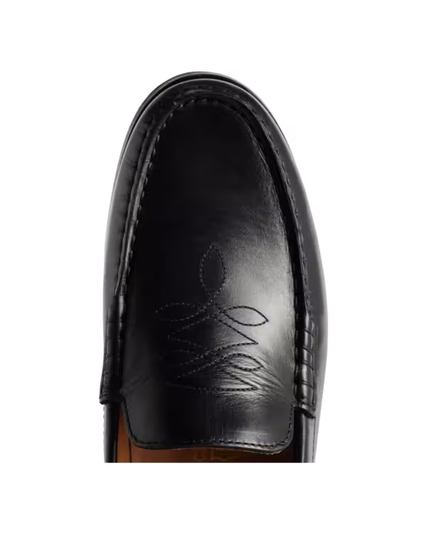 Ranch Loafer — Black Pull-Up Leather