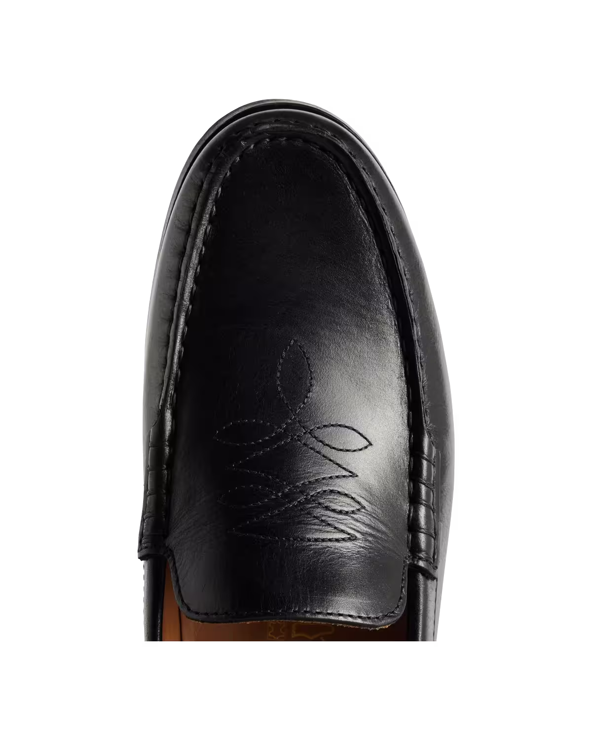 Ranch Loafer — Black Pull-Up Leather