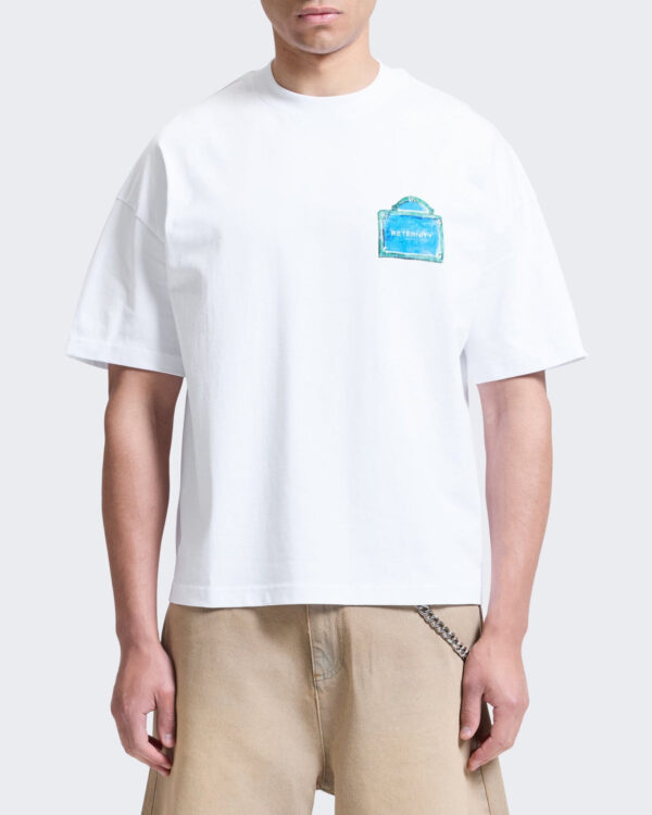 Men’s T-shirt met print White
