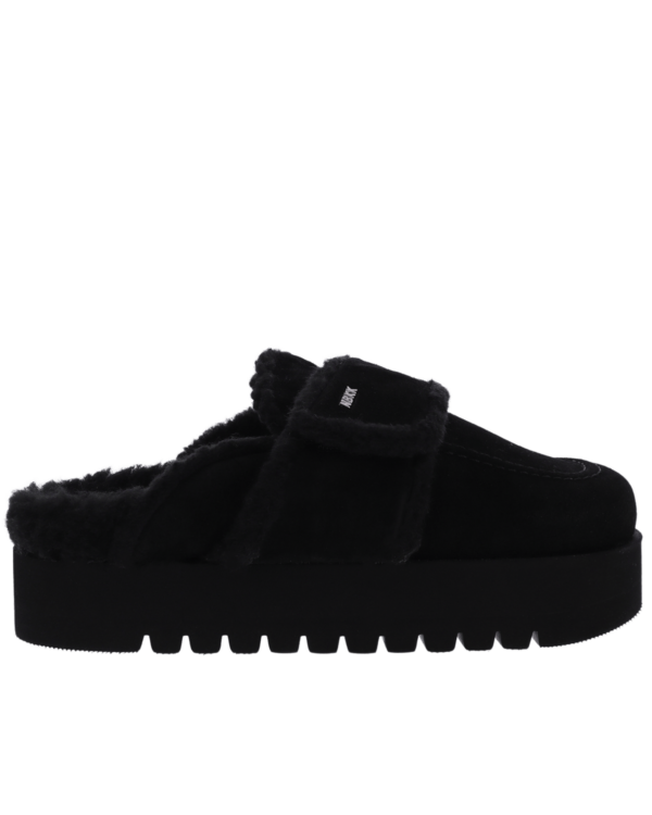 Women’s Teddy Chunky Fur Black