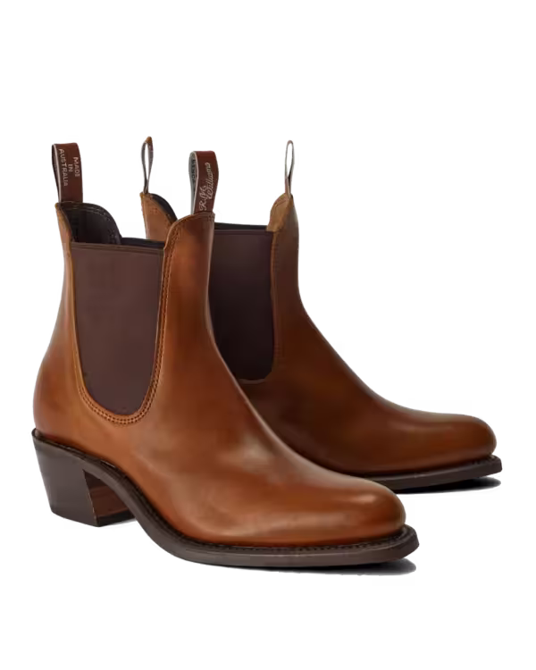 Rosebery Boot — Tan Pull-Up Leather