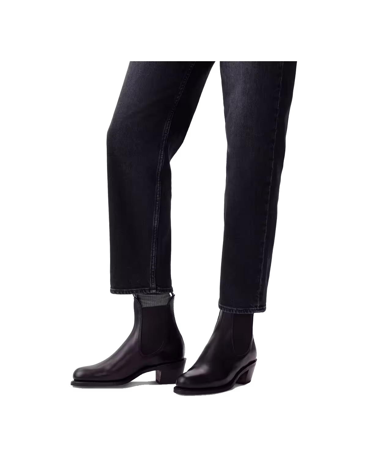 Rosebery Boot — Black Pull-Up Leather