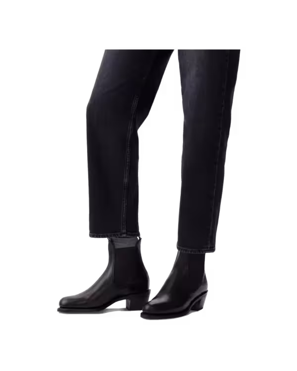 Rosebery Boot — Black Pull-Up Leather