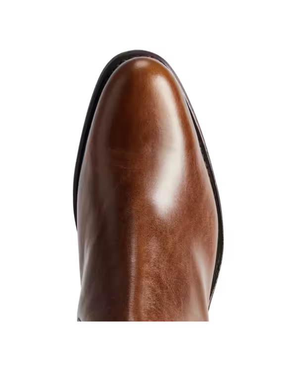 Rosebery Boot — Mid Brown Pull-Up Leather