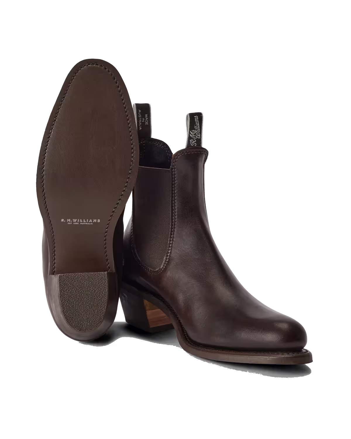 Rosebery Boot — Chocolate Pull-Up Leather