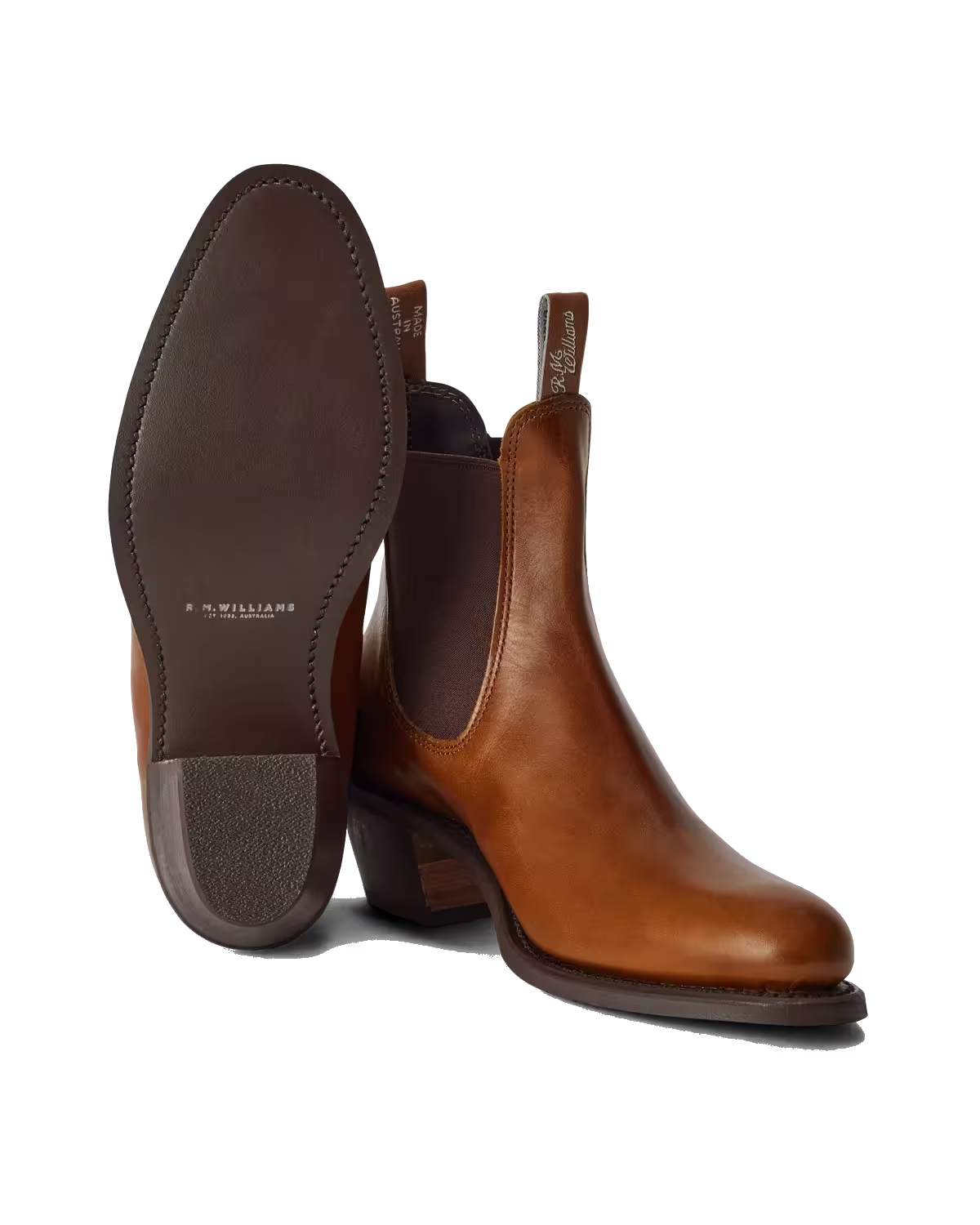 Rosebery Boot — Tan Pull-Up Leather