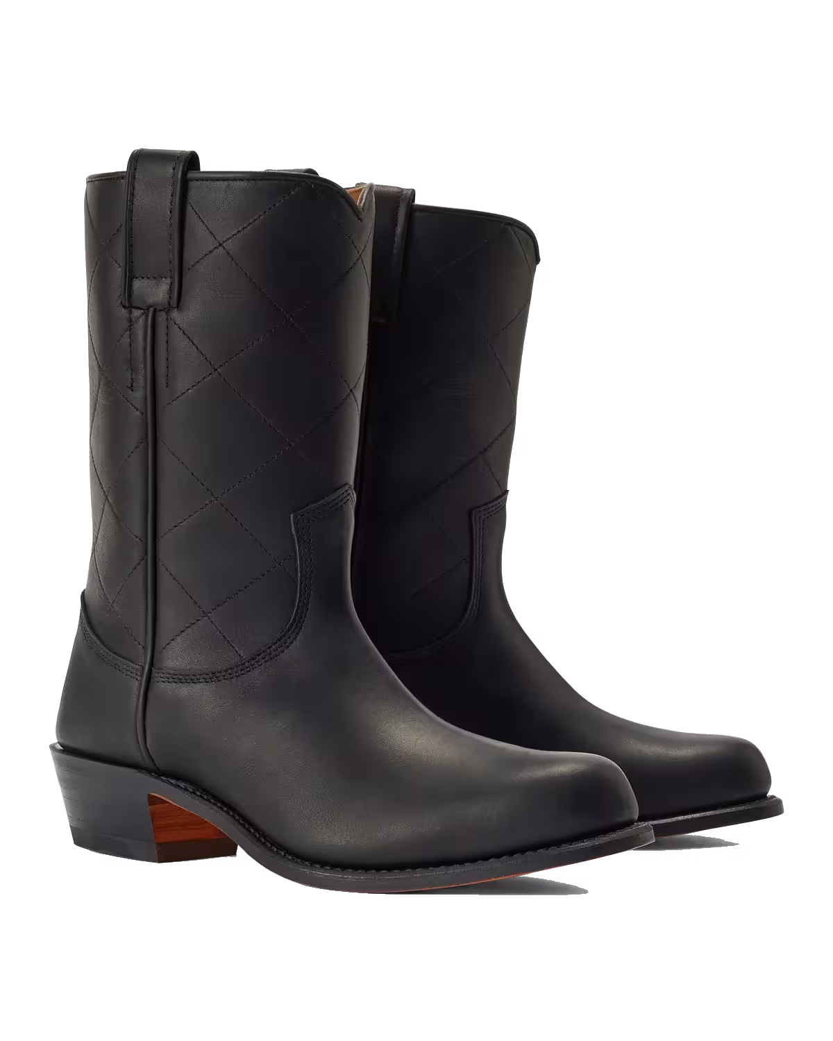Rough Rider Boot — Black Oiled Leather