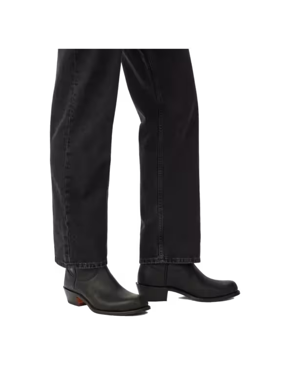 Rough Rider Boot — Black Oiled Leather