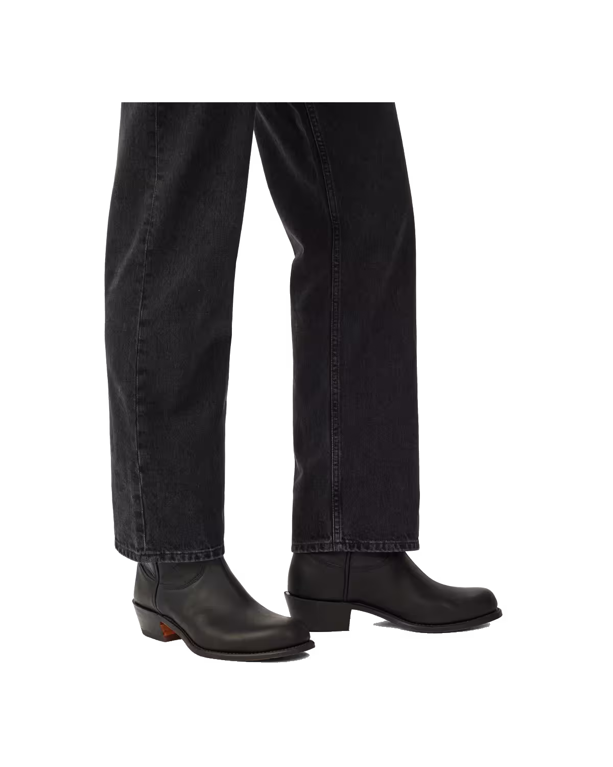 Rough Rider Boot — Black Oiled Leather
