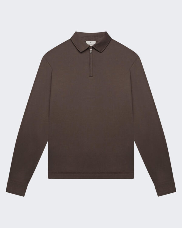 Men’s Supima Polo Zip Collar L/S