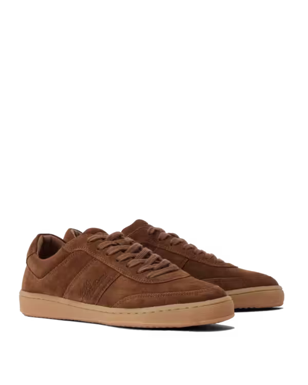 Sandbar Sneaker — Cedar Suede Leather