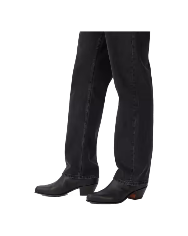 Santa Fe Boot — Black Oiled Leather