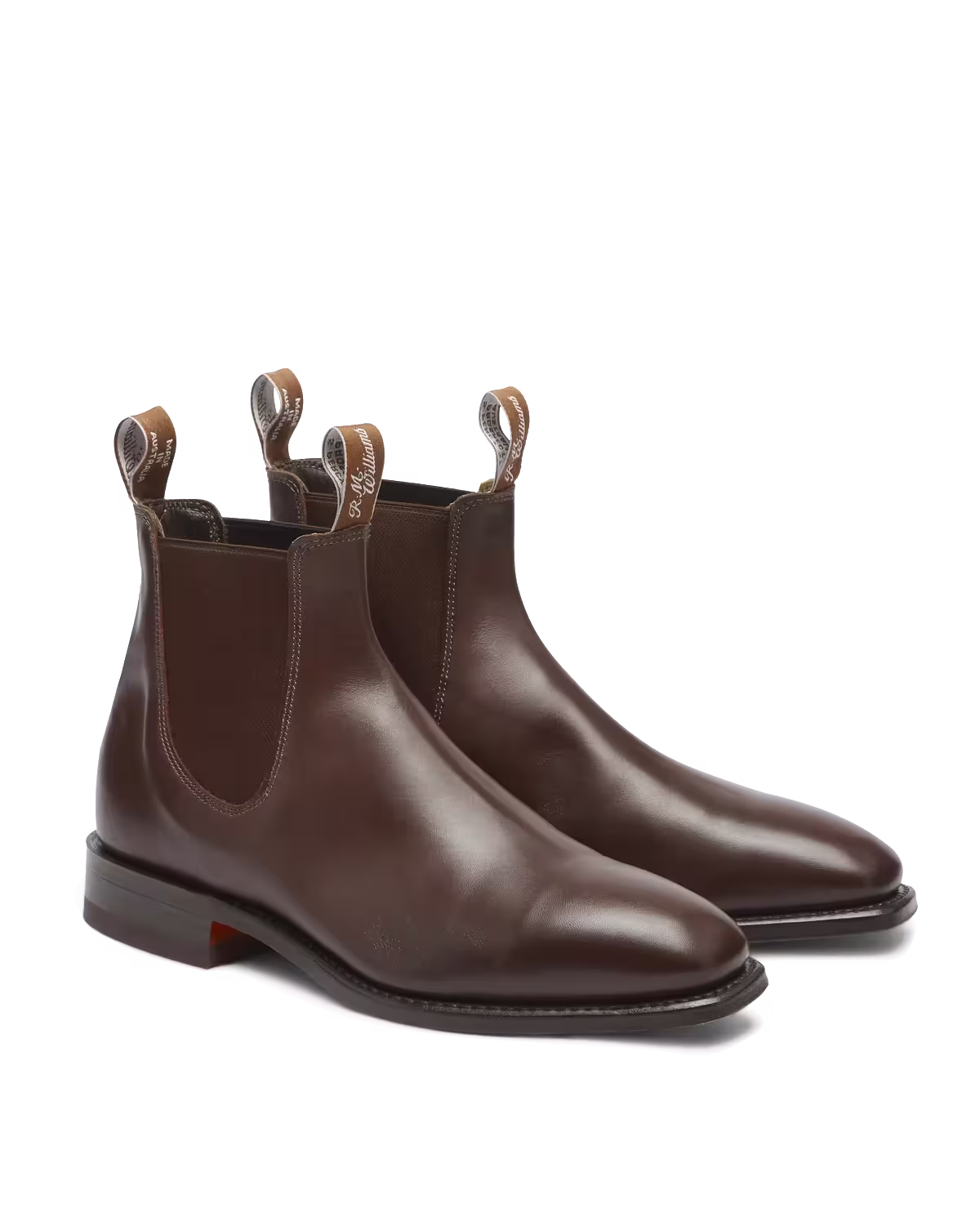 Signature Craftsman Boot — Dark Tan Veal Calf Leather
