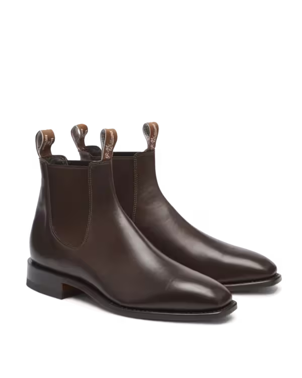 Signature Craftsman Boot — Chestnut Veal Calf Leather