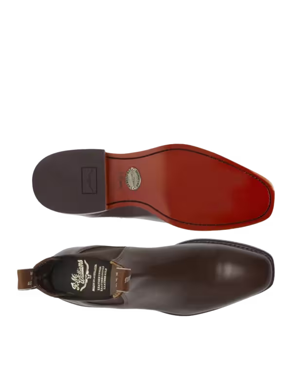 Signature Craftsman Boot — Dark Tan Veal Calf Leather