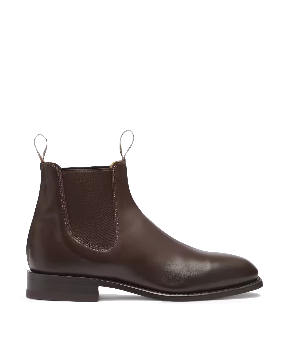 Signature Craftsman Boot — Dark Tan Veal Calf Leather
