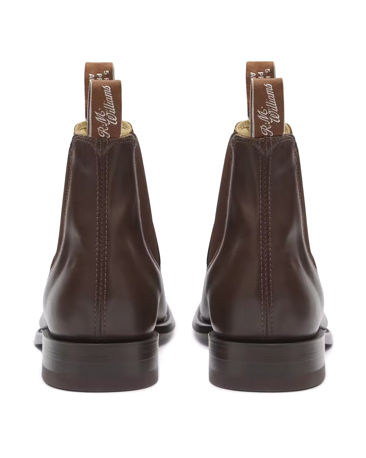 Signature Craftsman Boot — Dark Tan Veal Calf Leather