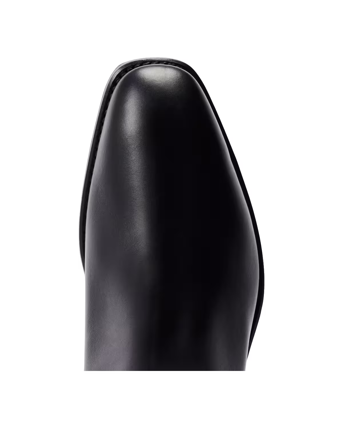 Signature Craftsman Boot — Black Veal Calf Leather