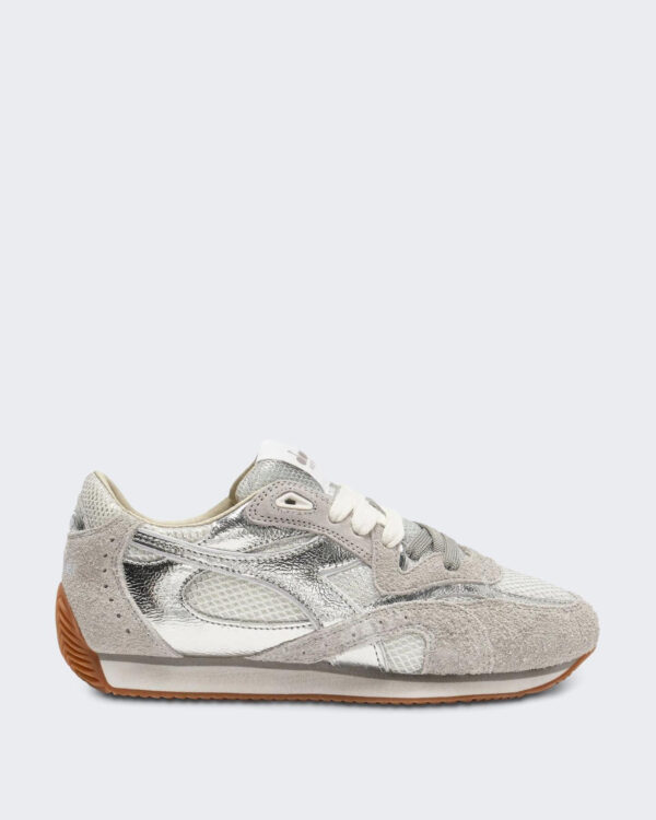 Diadora Women’s Equipe Revenge Sneaker Silver
