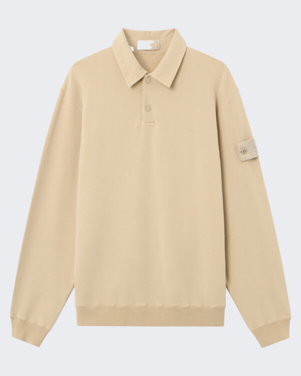 Men’s Ls Polo-Beige-V0090 Beige