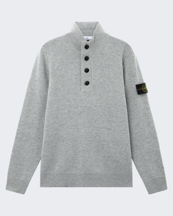 Men’s Ls Polo-Grey Melange-V0m60 Grey