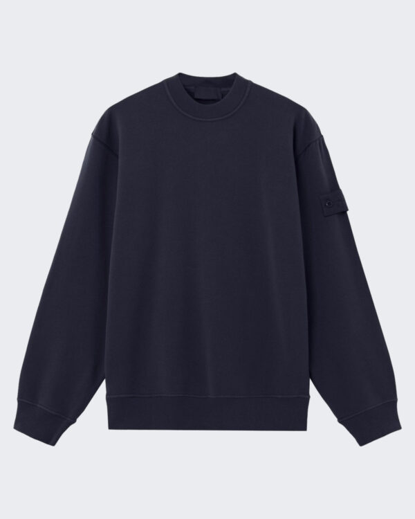 Men’s Sweatshirt-Blue Blue-V0020 Blue