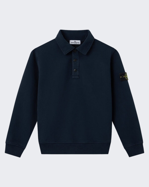 Kids Polo met lange mouwen in Blue
