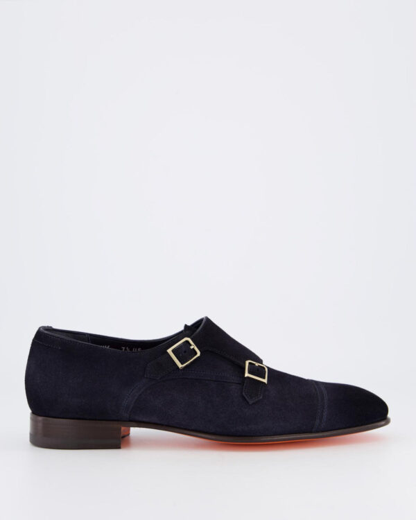 Men’s Double Buckle Loafer Blue