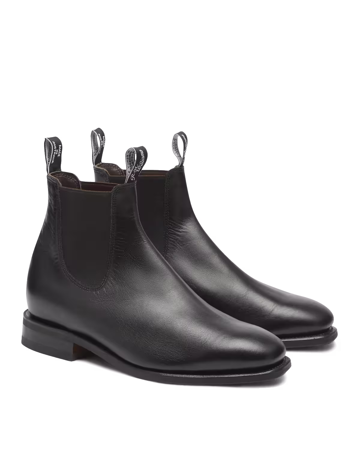Tambo Boot — Black Yearling Leather