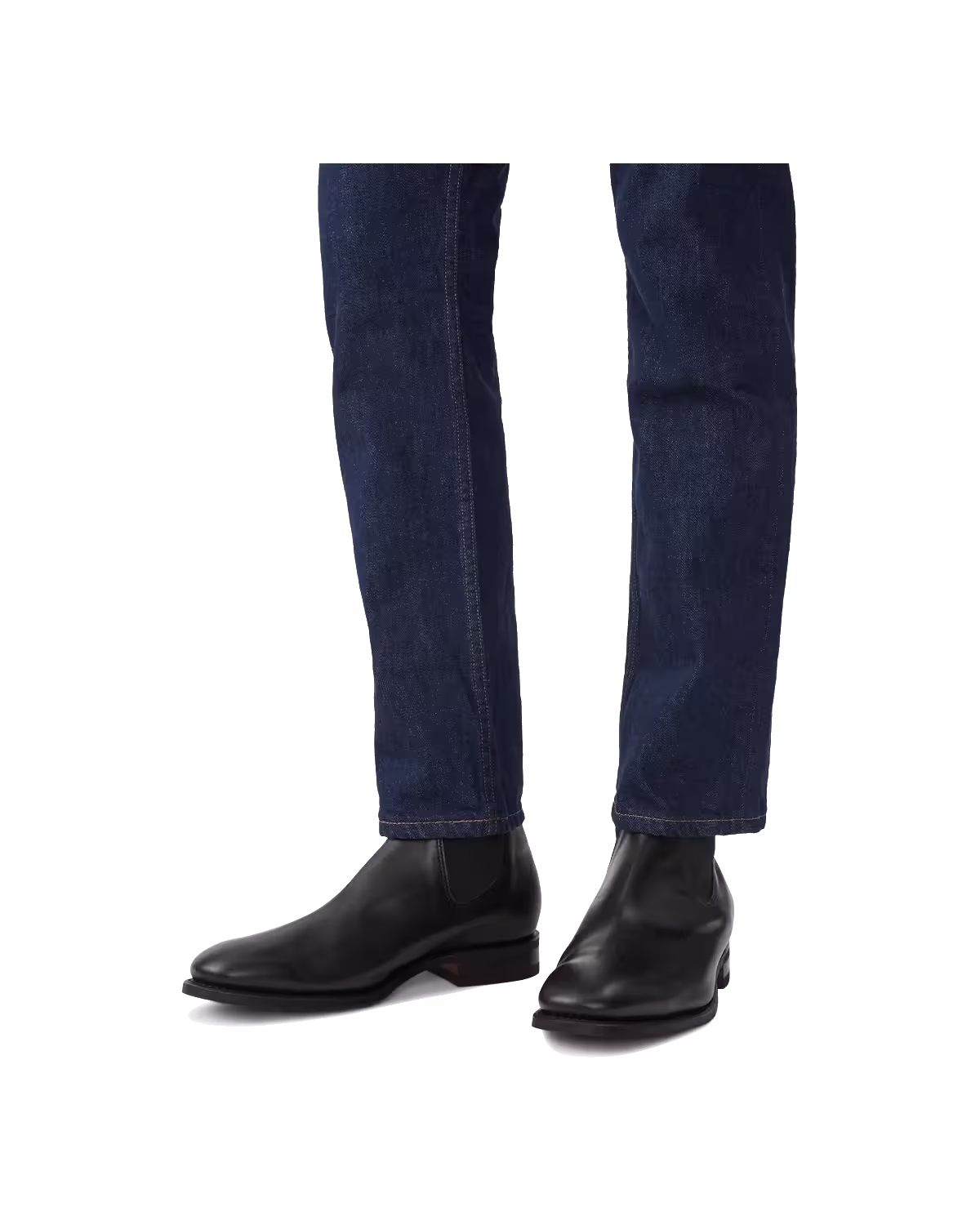 Tambo Boot — Black Yearling Leather