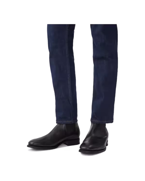 Tambo Boot — Black Yearling Leather