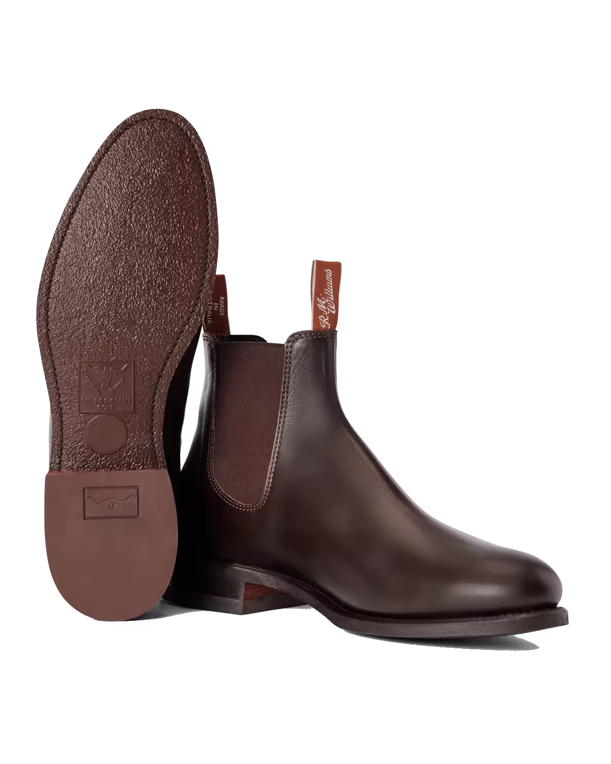 Turnout Boot — Chestnut Yearling Leather