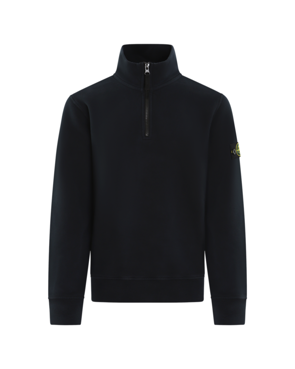 Kids Half Zip Sweater Blue
