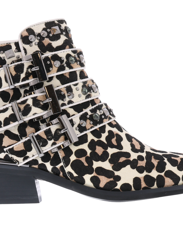 Paris Punk Women’s Western Fashion Focus Wine enkellaarsjes