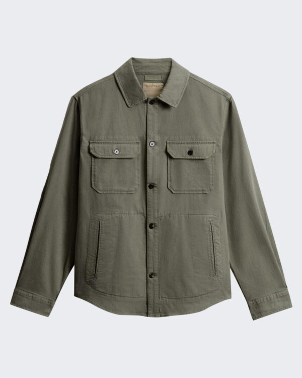 Men’s Linen Blend Safari Overshirt G