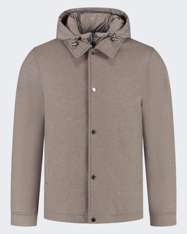 Men’s Knitted Wool Jacket Brown