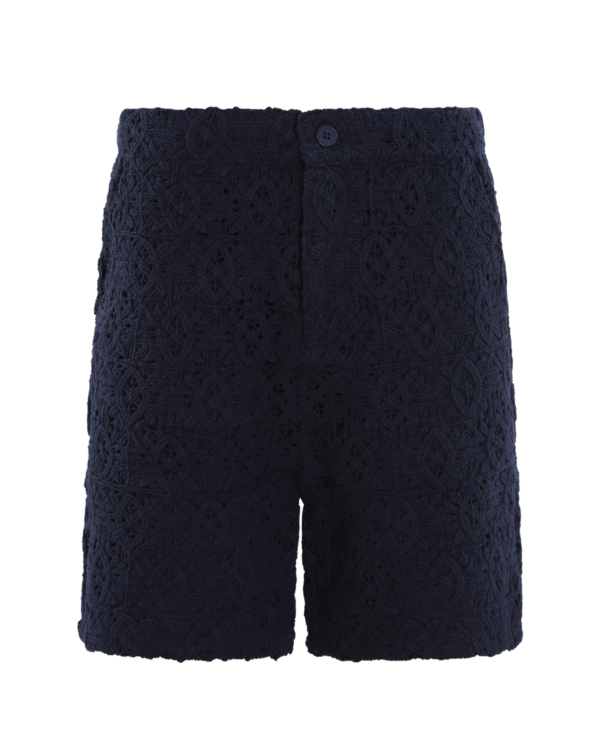 Men’s Lace Shield Short Blue