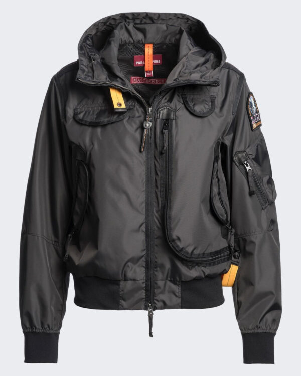 Parajumpers Women’s Gobi Hooded Bomber Black Jacket