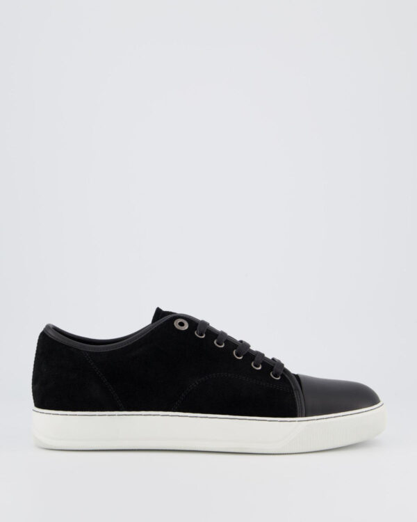 Men’s Suede and nappa captoe low to