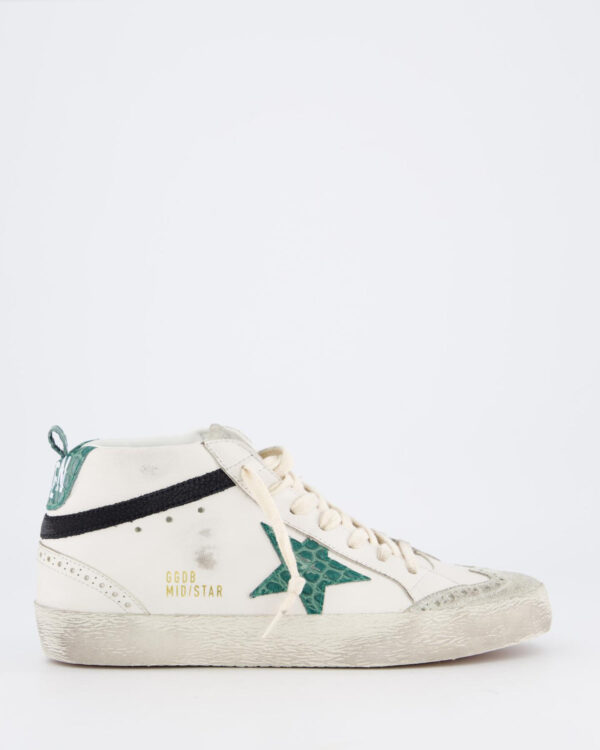 Women’s Mid Star Sneaker White/Green