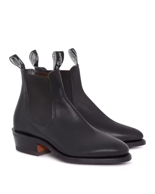 Yearling Boot — Black Yearling Leather