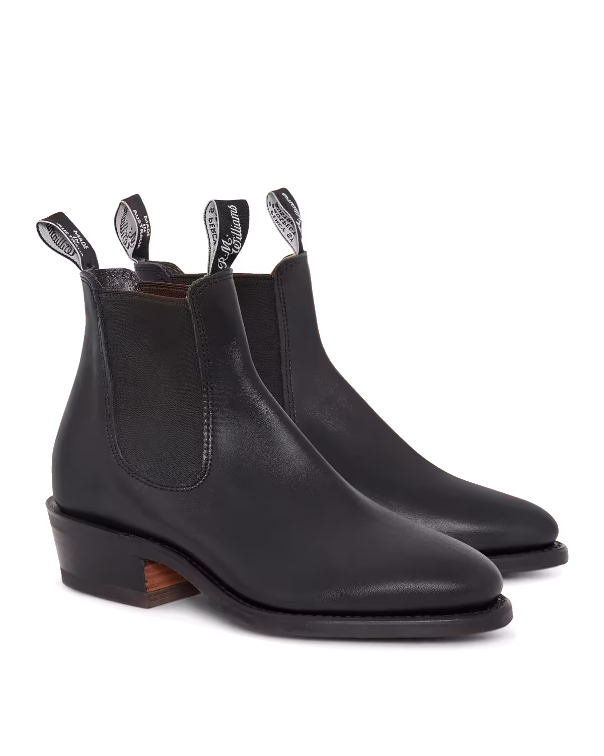 Yearling Boot — Black Yearling Leather